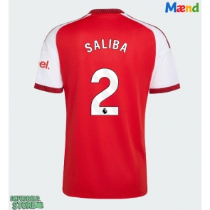 Arsenal William Saliba #2 Replika Hjemmebanetrøje 2026-27 Kortærmet